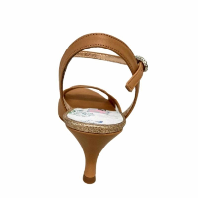 N16 Nappa Noisette Heel 6 cm